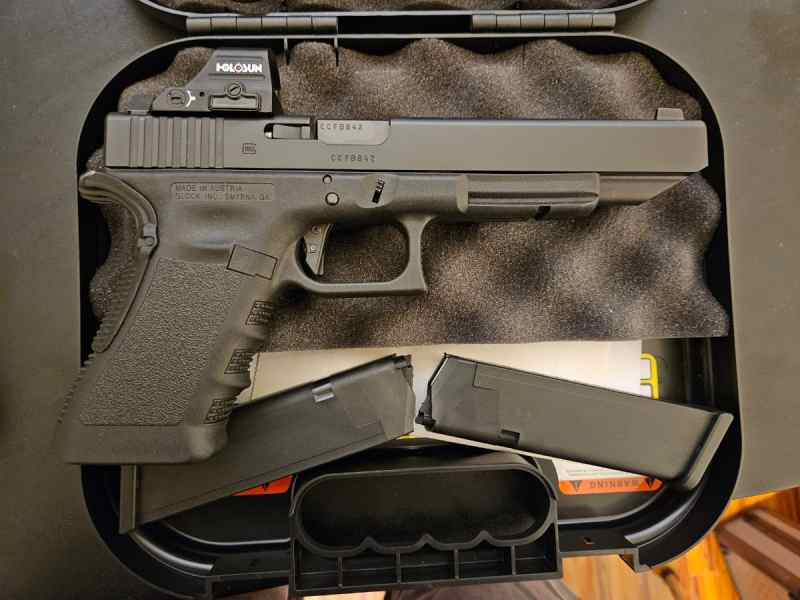 Glock 17L Gen 3 Direct milled holosun 407a3