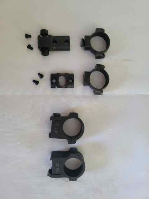 CZ 550 and Rem 700 1" Rings