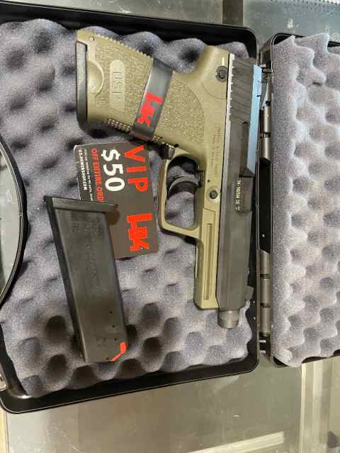 H&amp;K USP Tactical OD green