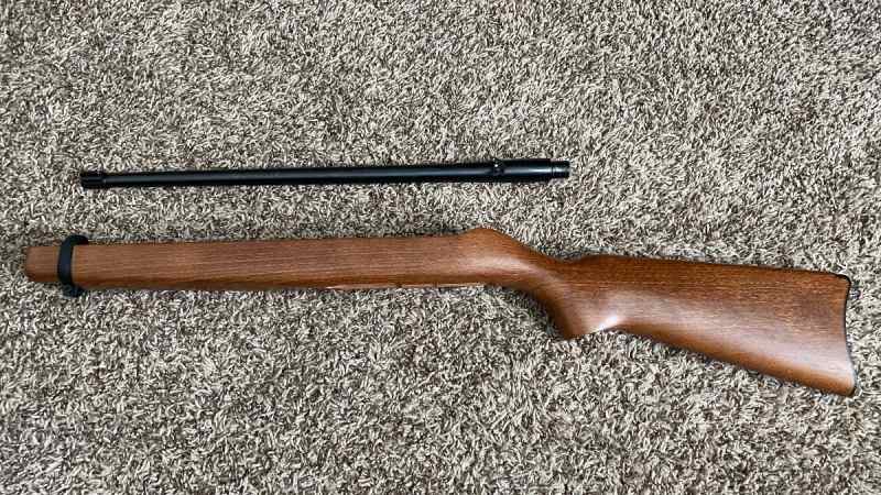 Ruger 10/22 OEM Barrel and Wood Stock for sale