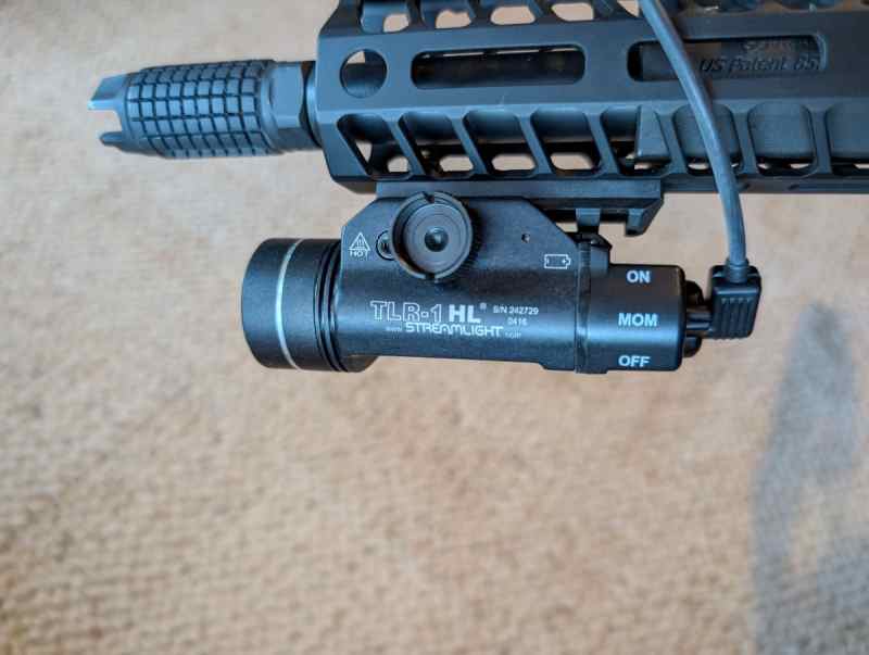 Streamlight TRL-1 HL with pressure switch