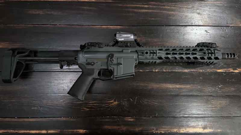 Tactical Edge - 10&quot; 300 Blackout - Sniper Gray