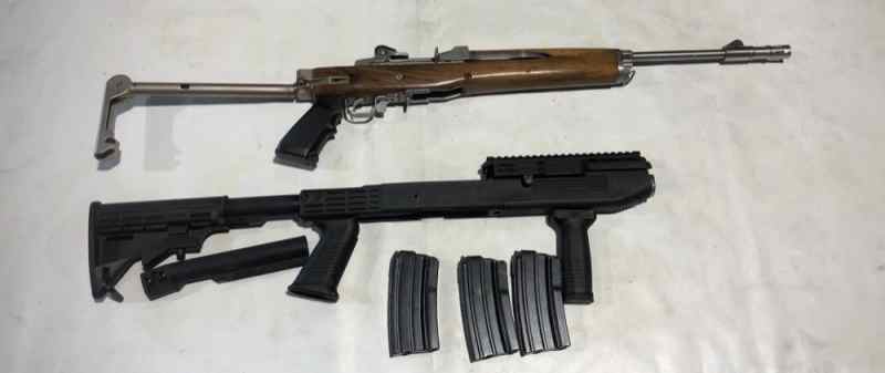 Ruger Mini-14 .223 Rem 1980 with folding stock, 18