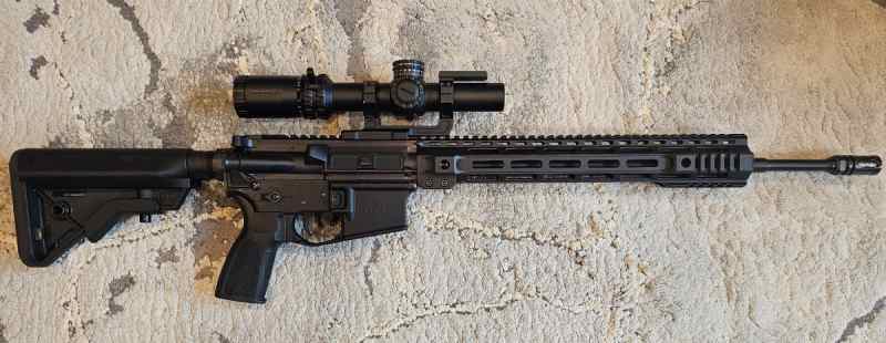 BKF Faxon Gunner 5.56 18&quot; complete rifle.