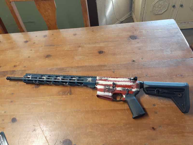 Ruger AR 556 model 8538 American Flag