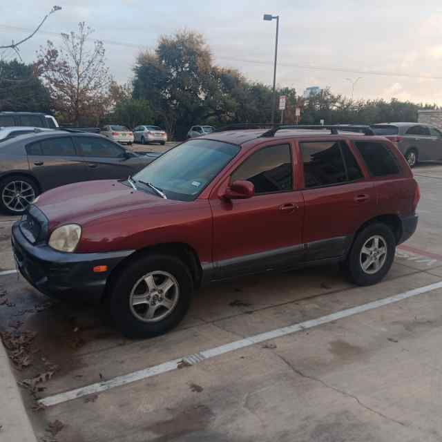 2003 hyundai santa fe 4WD