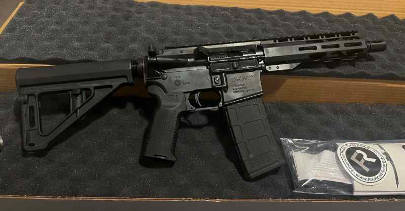 New 7.5in AR Pistols