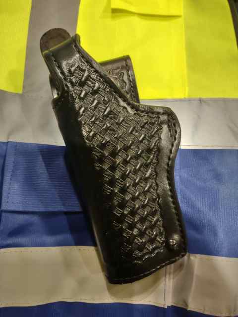 Don Hume 1911 5 &quot; BLK Basket Weave + River Belt