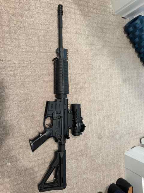 Sig Ar15 with optic